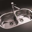 Pileta Doble Acero 304 DN 1 Johnson