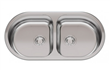 Pileta Doble Acero 304 DN 1 Johnson