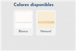 Sabana 180 H 2 1/2pl Hasta 160cm C/Entre 2 2255 Blanc Stabic