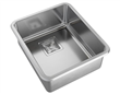 Pileta Simple Acero 304 Quadra Q40 Johnson