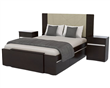 VOLENTIERA CAMA BASE EXTENS 140A200X190 4 CAJ 6080 WENGUE   