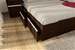 VOLENTIERA CAMA BASE EXTENS 140A200X190 4 CAJ 6080 WENGUE   
