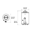 Termotanque Multigas 023l A/Rec C/Inf/Sup Ttar23 Coppens