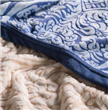 Frazada 2 1/2pl 230x240 Portonovo Cp2080-1/3-1 Azul Palette