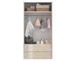 Placard Creciente De 90x180cm 1724 Blanco  Corsa