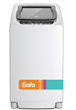 Lavarropas C/Superior Fuzzy Fit 7kg Blanco Gafa