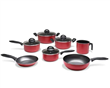 Maple Bateria De Cocina 7 Piezas 7211/401 Rojo