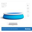 Pileta Fast Set 1.38x0.51m 940l 57392 Bestway