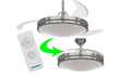 Ventilador Techo Con Luz Blanco Peabody