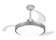 Ventilador Techo Con Luz Silver Peabody
