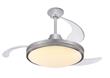 Ventilador Techo Con Luz Silver Peabody
