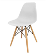 Silla C/Patas Madera Eames/We Blanca Eames