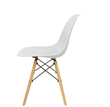 Silla C/Patas Madera Eames/We Blanca Eames