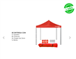 Gazebo 3x3 Sin Paredes Gazebo04 Gadnic