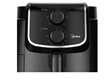 Freidora 4l Air Fryer Mecanica Af-M140bar1 Black Midea