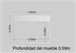 Modulo 1 Puerta Para Lateral 516 Wengue Corsa Magnus