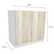 Modulo Bajo 2ptas 90cm 3018 Hel Corsa Terra