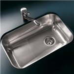 Pileta Simple Acero 304 Z52/18 Johnson