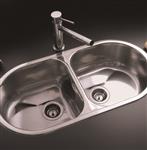 Pileta Doble Acero 304 DN 1 Johnson