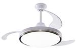 Ventilador Techo Con Luz Blanco Peabody