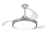 Ventilador Techo Con Luz Silver Peabody