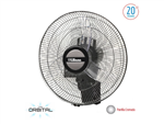 Ventilador Pared Orbital 20p Cromado Liliana
