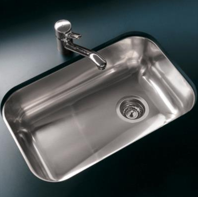Pileta Simple Acero 304 Z52/18 Johnson