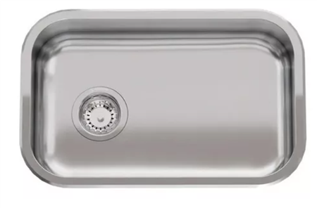 Pileta Simple Acero 304 Z52/18 Johnson