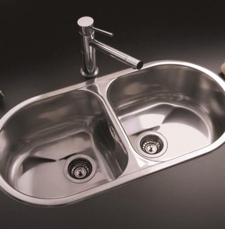 Pileta Doble Acero 304 DN 1 Johnson