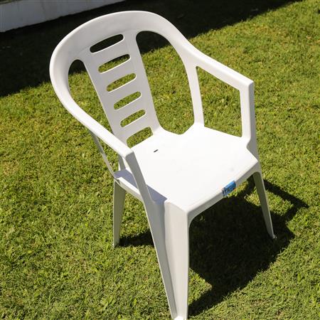 Sillon Plastico Blanco Nr Garden