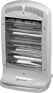 Calefactor Infrarrojo C/Turbo Giratoria Q3 Cod. E22 Crivel