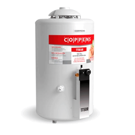 Termotanque Gas Gn 050l A/Rec C/Inf/Sup Ttar50 Coppens