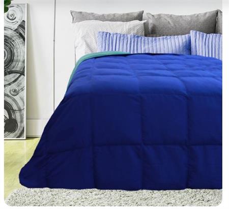 Acolchado 1 1/2pl 170x240 Look Liso P1004/1 Azul Palette
