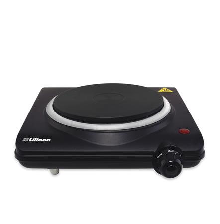 Anafe Electrico 1 Hornalla Aa901 Negro Liliana