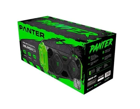 Parlante Portatil Bluetooth Pbb06-Gr Verde Panter