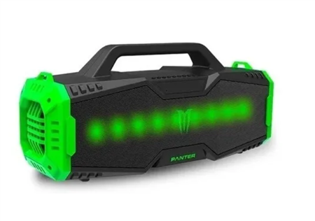 Parlante Portatil Bluetooth Pbb03-Gr Verde Panter