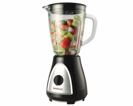 Licuadora C/Jarra Vidrio 1.5l Sl-Bl1008bpn Smartlife