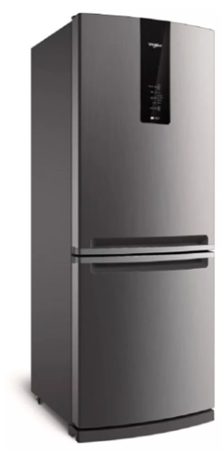 Heladera No Frost Inverter 443l Inox. Wre57k2 Whirlpool