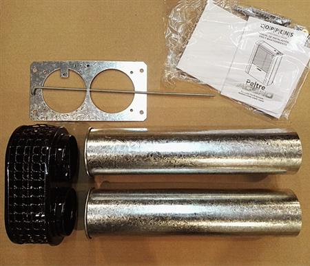 Calefactor Peltre Acero 4000c Tb Mgas Izq C40bipam Coppens