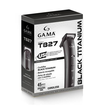 Cortadora De Cabello Clipper T-827 Titanium (4804) Ga.Ma