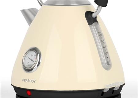 Jarra Electrica C/Control Temp. Pe-Kv8213-I Marfil Peabody