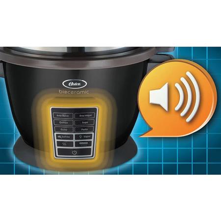 Olla Arrocera Con Vaporera Osckstrc8030b Negra Oster