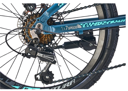 Bicicleta R20 Plegable Aluminio Origami Cod 7150 Futura