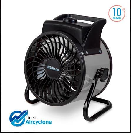 Ventilador Turbo Reclinable 10p Gris Liliana