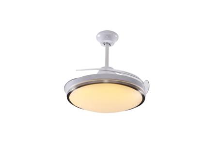 Ventilador Techo Con Luz Blanco Peabody