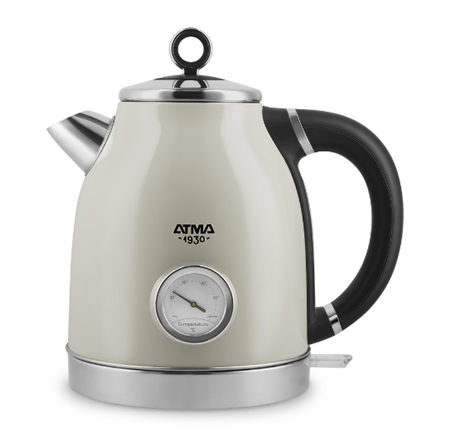 Pava Electrica Vintage Peat21vcp Crema Atma