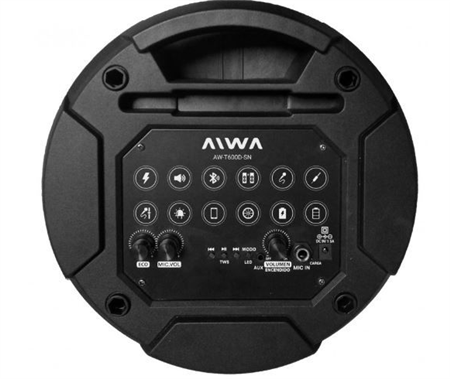 Parlante/Torre de sonido bluetooth 5000W AW-T600D-SN Aiwa