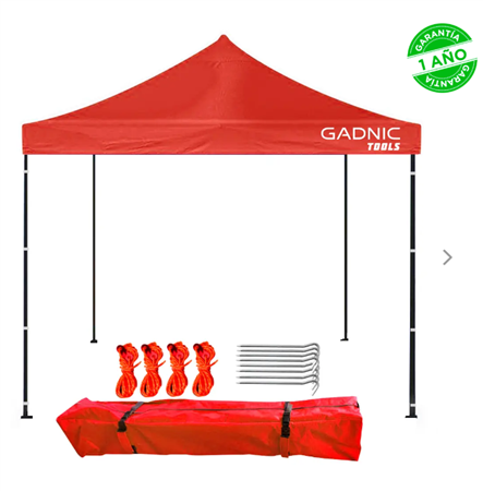 Gazebo 3x3 Sin Paredes Gazebo04 Gadnic