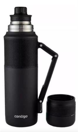 Termo 1200ml Acero Inox Negro 2070897 Contigo