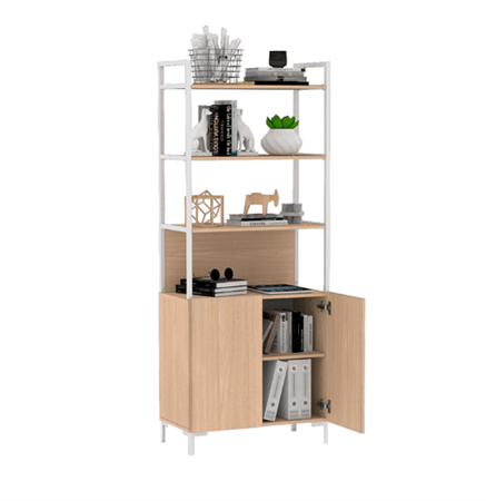 Estanteria Oslo 1735 X 685 X 365mm Eos070rn Roble Dielfe